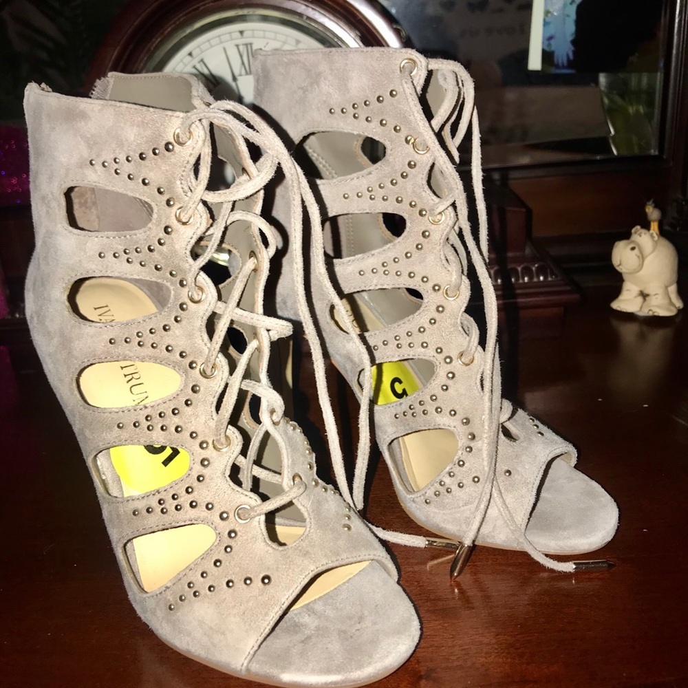 Suede Heels